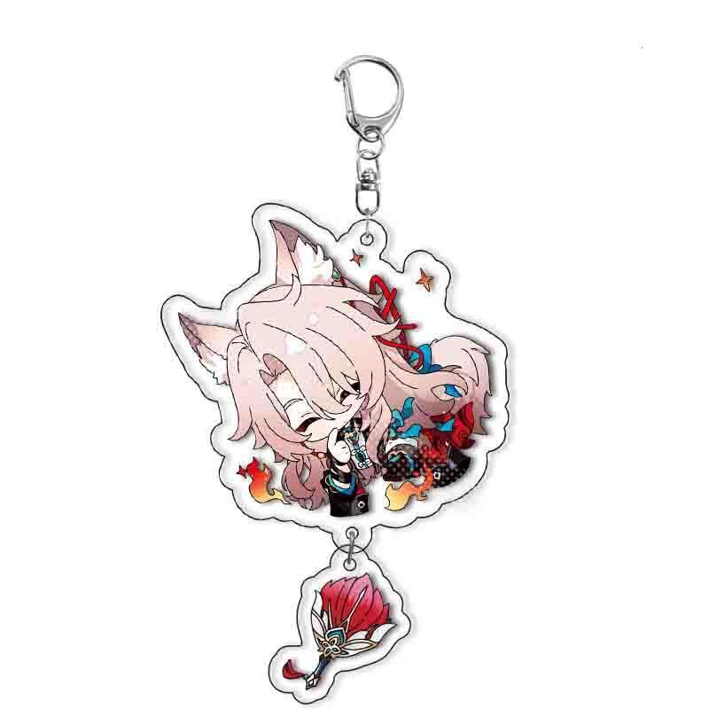 崩壞鐵道莉希雅亞克力鑰匙扣掛件遊戲周邊掛飾【單買三件起送】