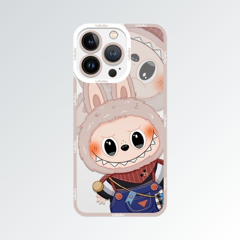 labubu 天使眼透明防摔軟殼