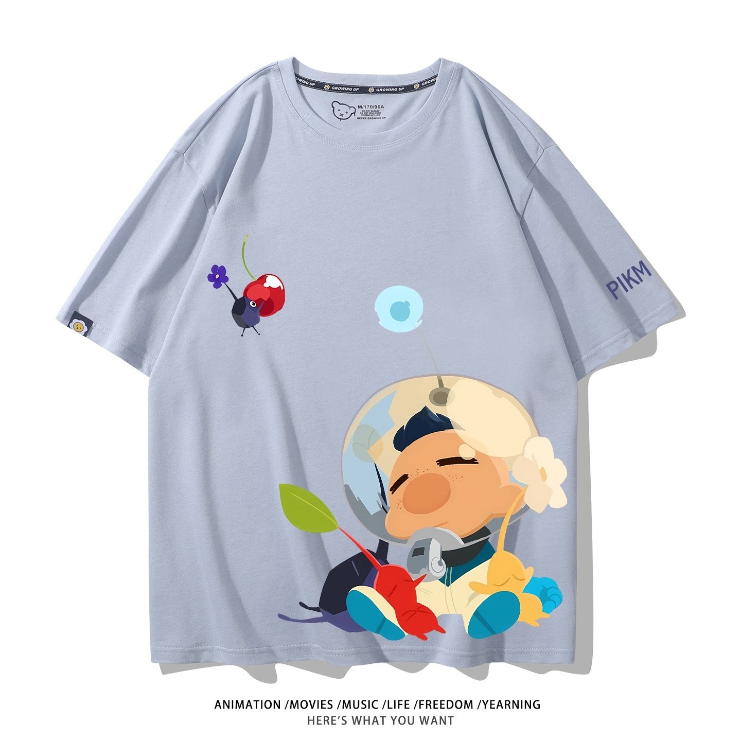 皮克敏PIKMIN4 印花短袖T恤