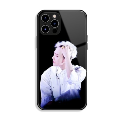 GD權志龍新款高清全包防摔玻璃殼