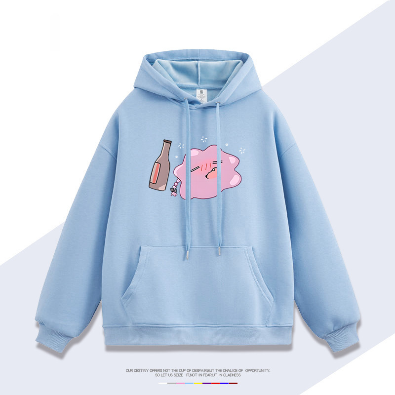 孤獨搖滾 廣井菊裏 聯名衛衣2025秋冬新款 親子情侶裝連帽衛衣