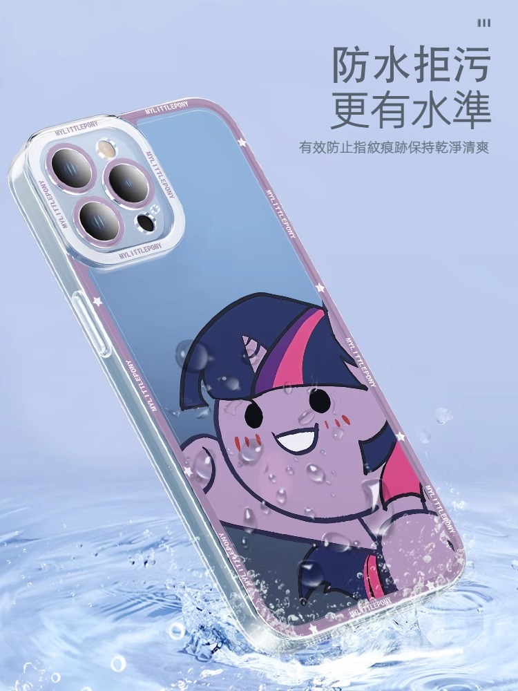 蘋果 系列小馬寶莉 天使眼透明防摔軟殼