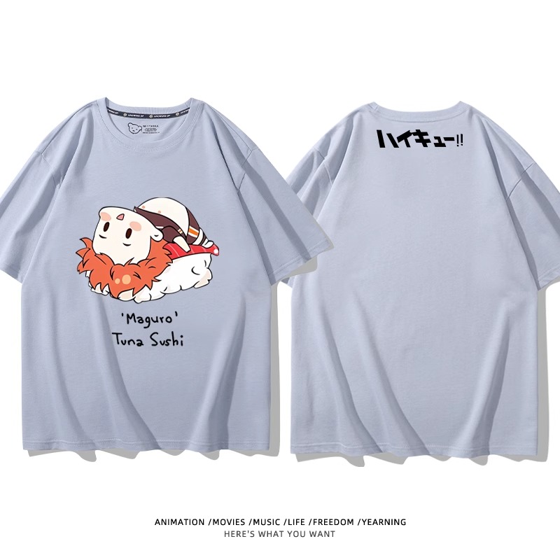 排球少年 2024親子情侶男女同款 純棉T恤