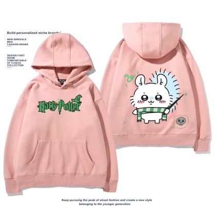 chiikawa 2025秋冬新款親子情侶裝連帽衛衣