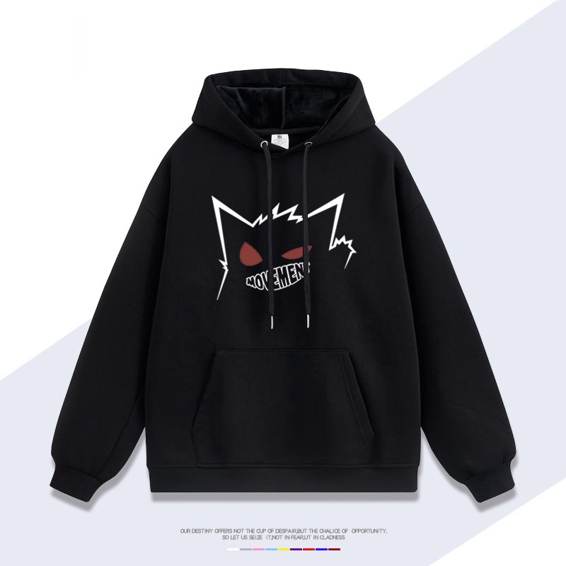 寶可夢 2025秋冬新款親子情侶裝連帽衛衣