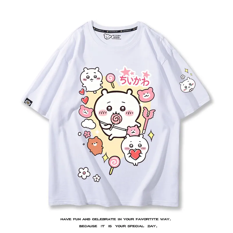 【特價商品！！】 Chiikawa 2025親子情侶男女同款 短T 【折扣買兩件第三件全減免！買二送一 ！買五送二！兩件起送】