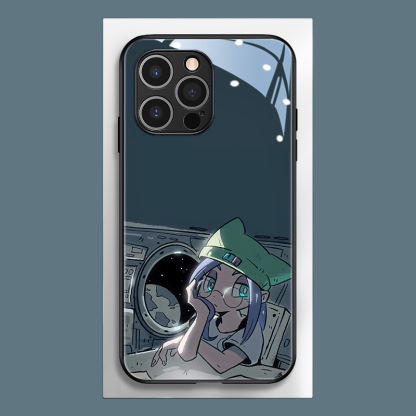 永遠是深夜有多好新款高清全包防摔玻璃殼