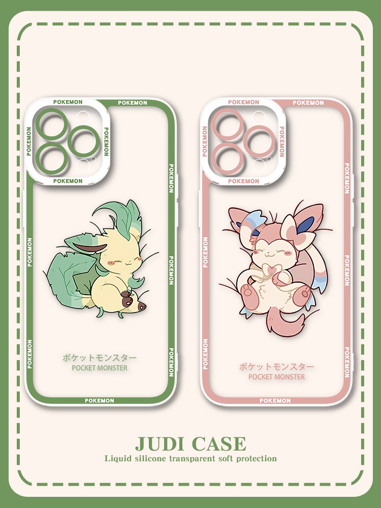 蘋果 系列寶可夢天使眼透明防摔軟殼