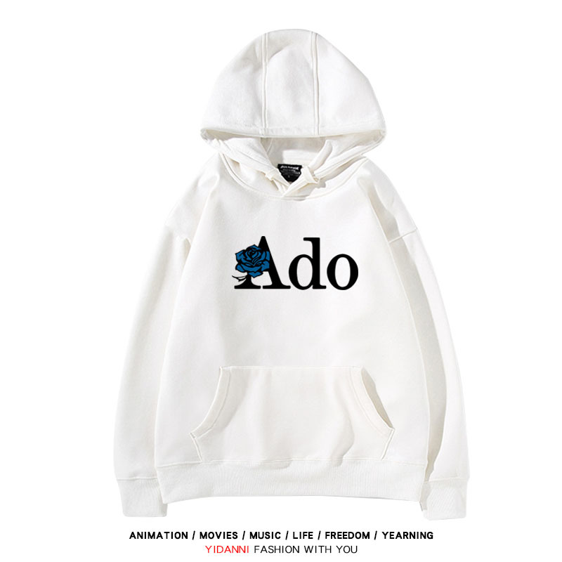 Ado歌手同人 寬鬆百搭 秋冬款 寬鬆連帽衛衣