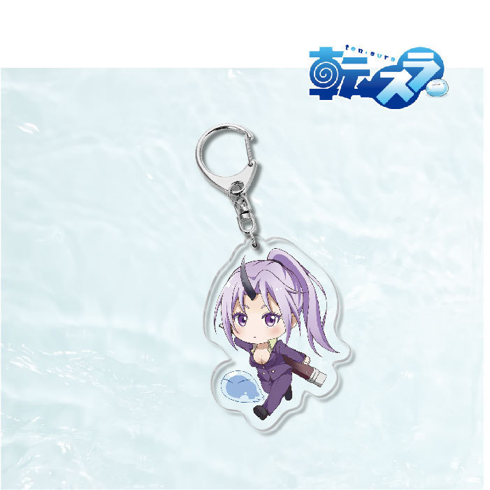 關於我轉生成爲史萊姆那件事萌王利姆露朱菜紫苑靜米莉姆鑰匙扣掛飾【單買三件起送】