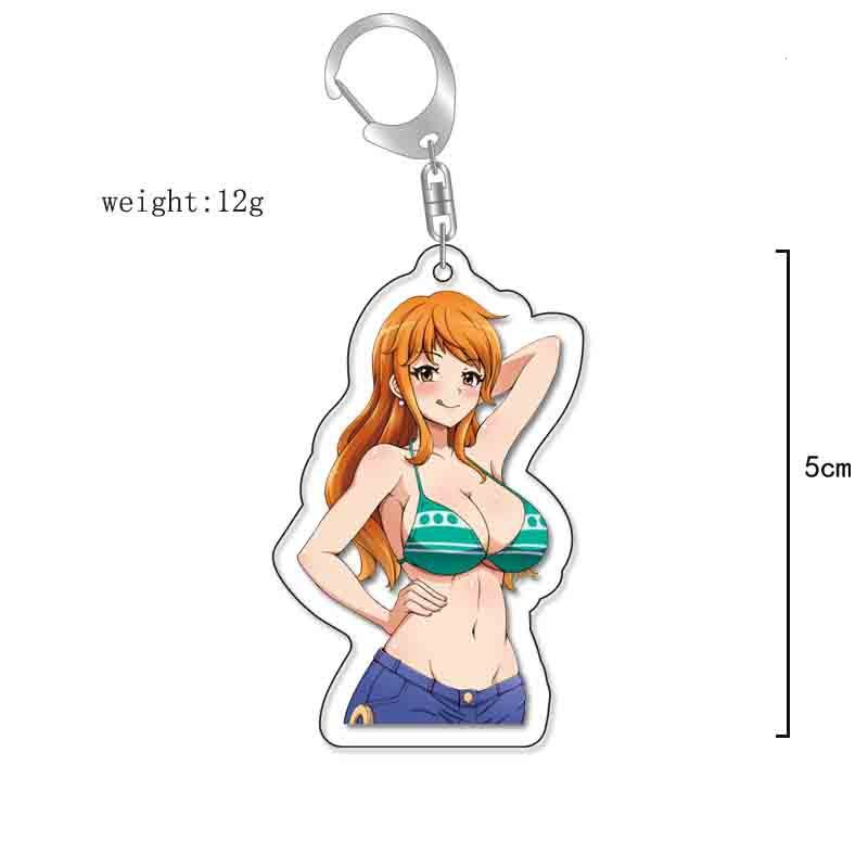 航海王草帽路飛索隆喬巴羅賓亞力克鑰匙扣掛飾【單買三件起送】