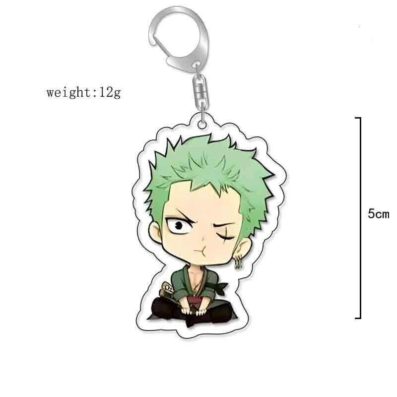 航海王草帽團路飛索隆喬巴羅賓亞力克鑰匙扣 掛飾【單買三件起送】