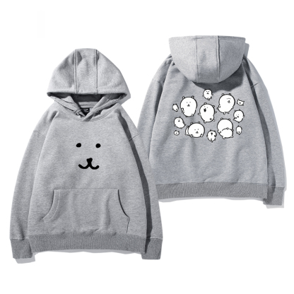 自嘲熊 聯名衛衣2025秋冬新款 親子情侶裝連帽衛衣