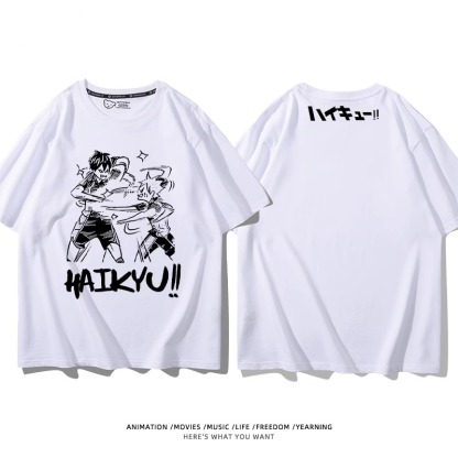 排球少年 2024親子情侶男女同款 純棉T恤