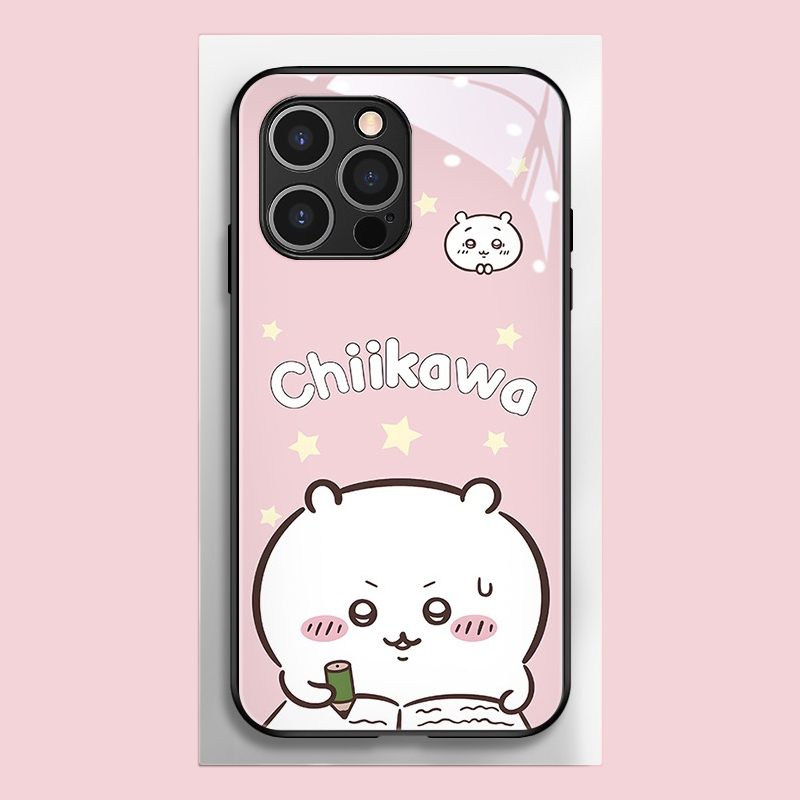 吉伊卡哇新款高清全包防摔玻璃殼