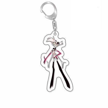 地獄客棧亞克力鑰匙扣 掛件 Hazbin Hotel動漫周邊掛飾【單買三件起送】