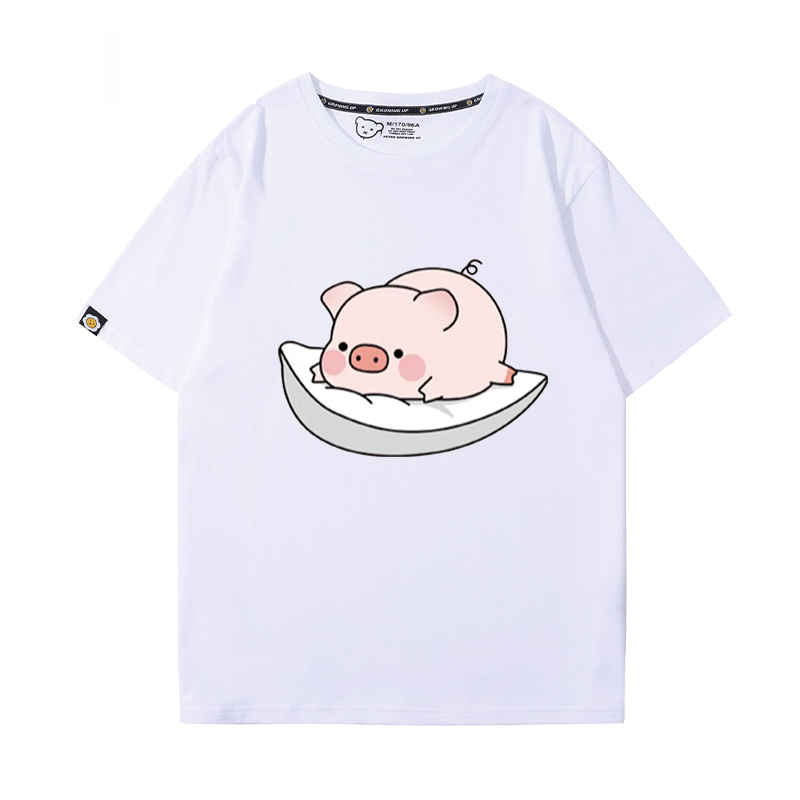 lulu豬 2024親子情侶男女同款 T恤