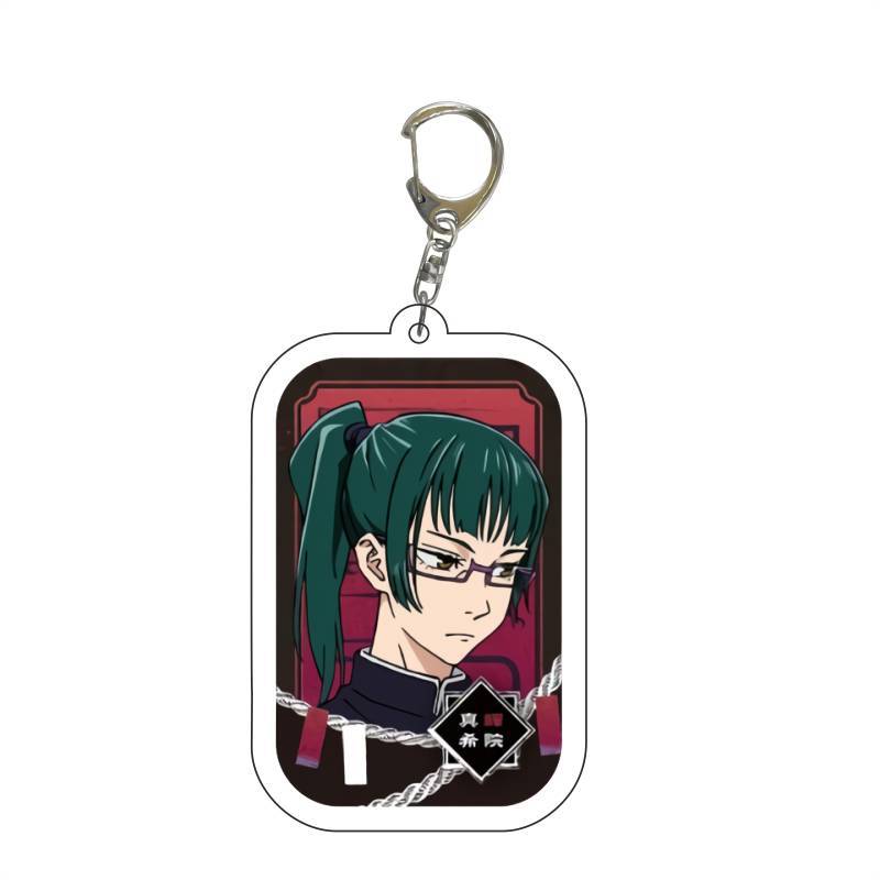 鑰匙扣咒術迴戰伏黑惠五條悟虎杖野薔薇熊貓雙面亞克力掛飾【單買三件起送】