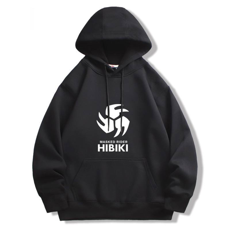 假面騎士 衛衣2024秋冬新款親子情侶裝薄絨款連帽衛衣