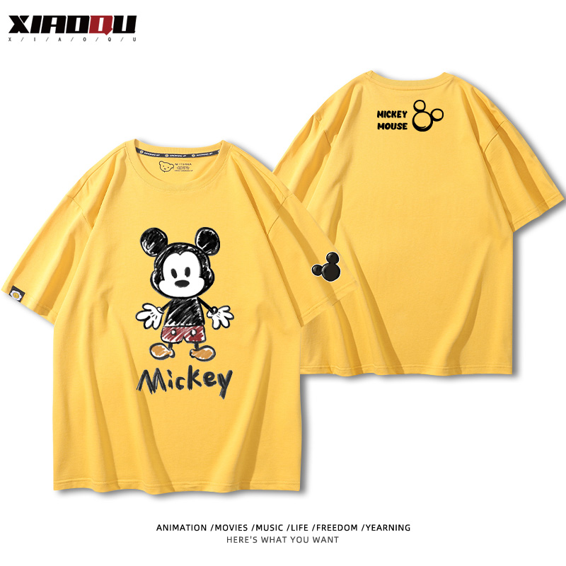 迪士尼米老鼠 2024親子情侶裝 圓領長袖