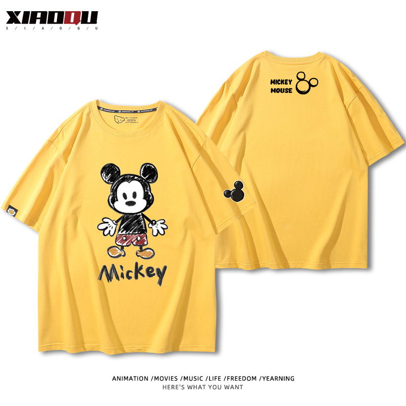 迪士尼米老鼠 2024親子情侶裝 圓領長袖