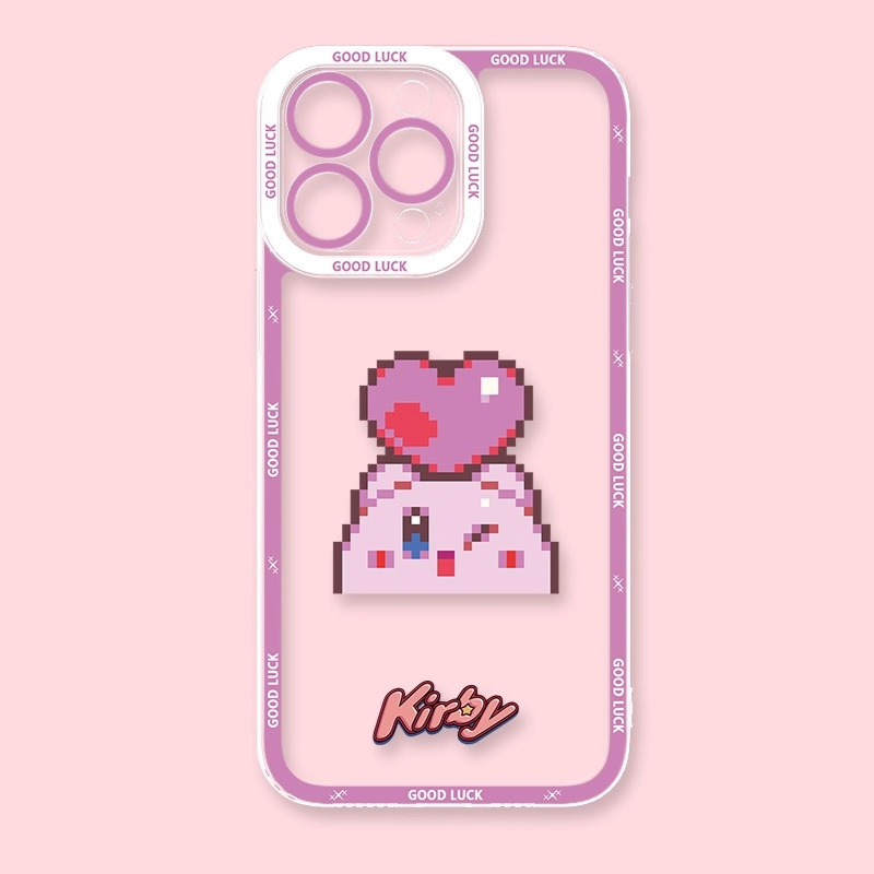 星之卡比天使眼透明防摔軟殼