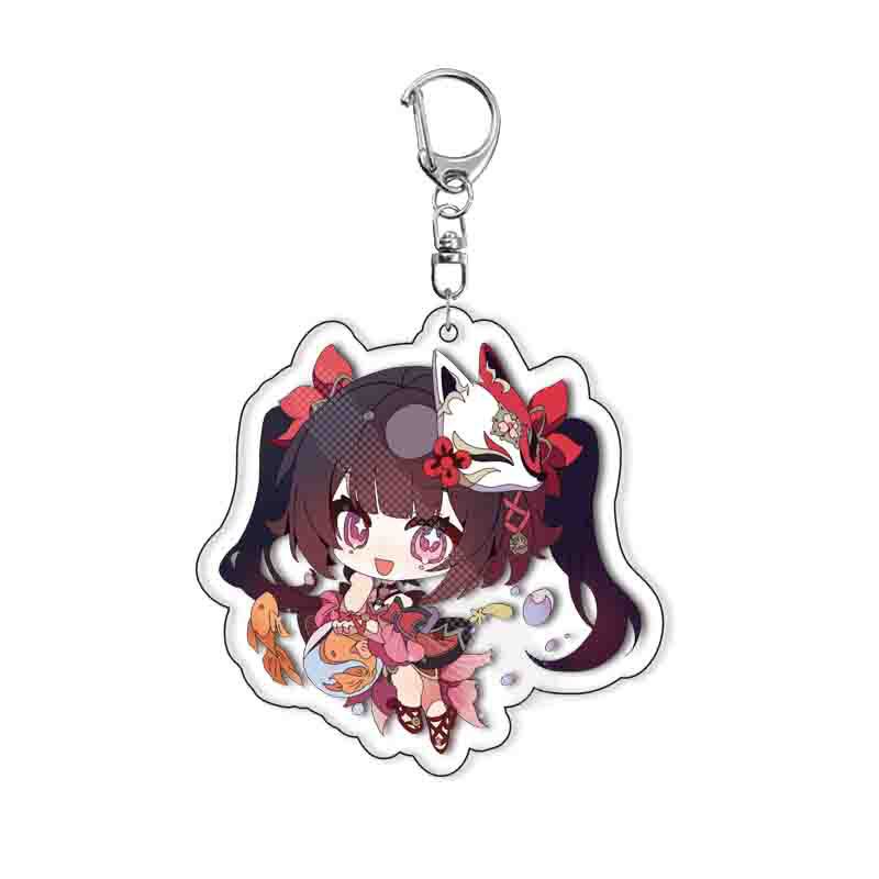 崩壞星穹鐵道愛莉希雅亞克力鑰匙扣掛飾遊戲周邊銀狼景元 白露【單買三件起送】