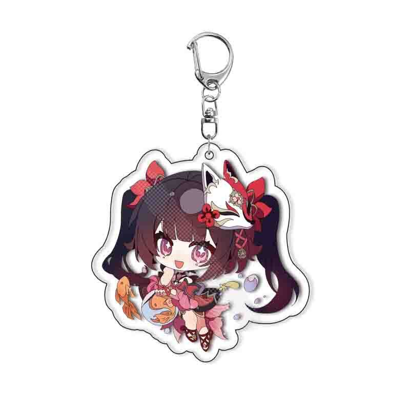 崩壞星穹鐵道愛莉希雅亞克力鑰匙扣掛飾遊戲周邊銀狼景元 白露【單買三件起送】