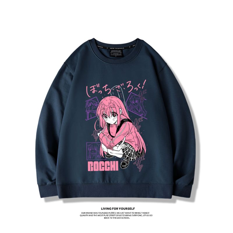 孤獨搖滾2023親子情侶裝 圓領長袖