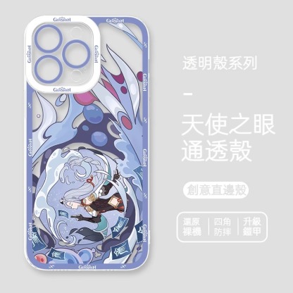 蘋果 系列原神天使眼透明防摔軟殼