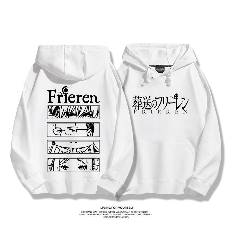 葬送的芙莉蓮2023秋冬新款親子情侶裝薄絨款連帽衛衣