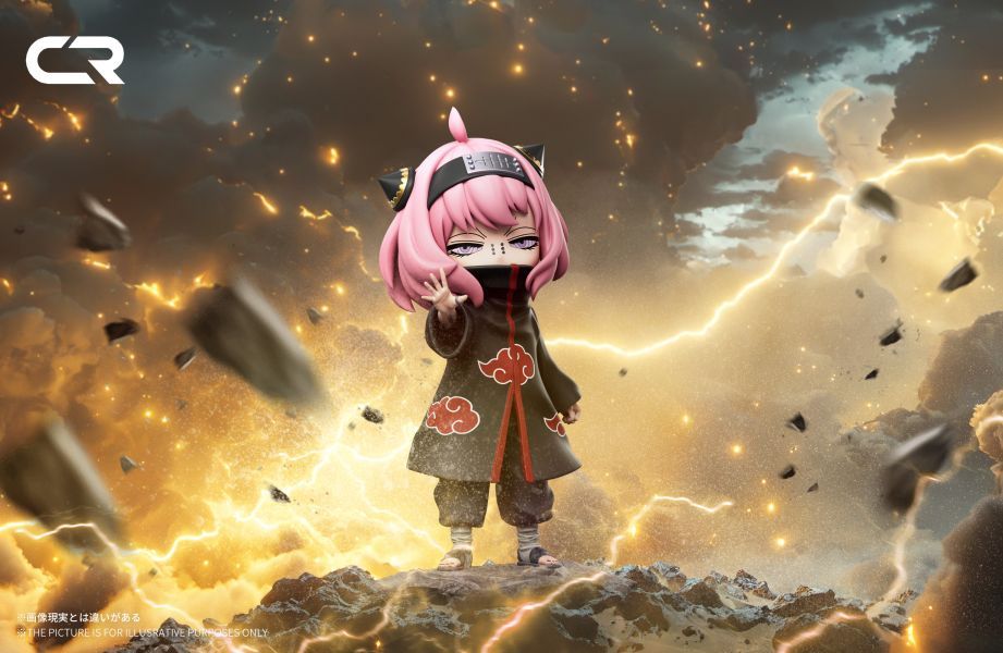 間諜家家酒+火影忍者 雙配色 佩恩安妮亞 X CR工作室