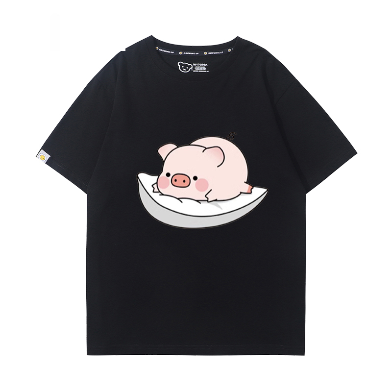 lulu豬 2024親子情侶男女同款 T恤