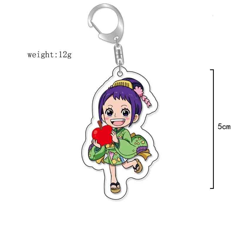 航海王草帽路飛索隆喬巴羅賓亞力克鑰匙扣掛飾【單買三件起送】