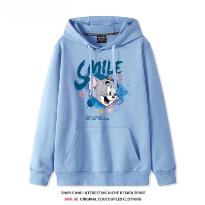 貓和老鼠 聯名衛衣2025秋冬新款 親子情侶裝連帽衛衣