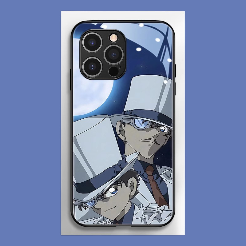 名偵探柯南新款高清全包防摔玻璃殼