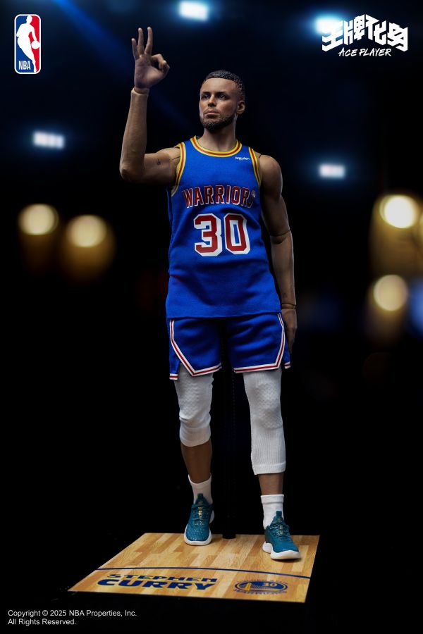 【預購】王牌化身 斯蒂芬·庫裏 1/6蠟像級兵人