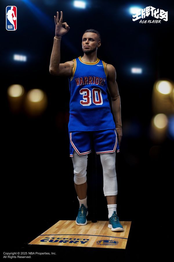 【預購】王牌化身 斯蒂芬·庫裏 1/6蠟像級兵人