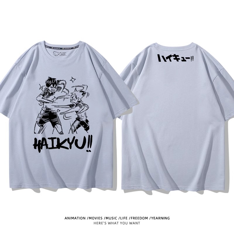 排球少年 2024親子情侶男女同款 純棉T恤