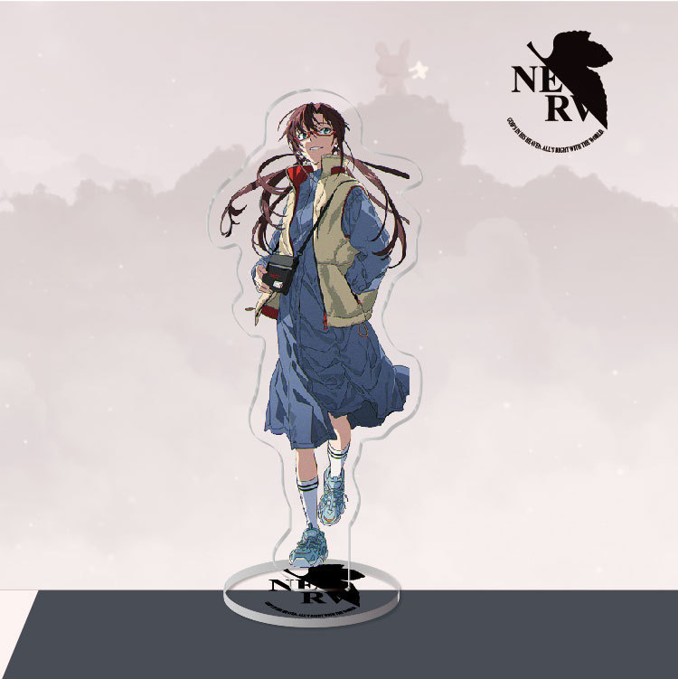 福音EVA綾波麗立牌動漫周邊亞克力鑰匙扣明日香真希波碇真嗣渚薰掛飾【單買三件起送】