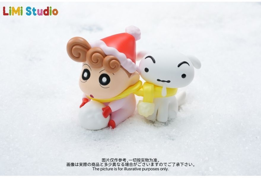 【預購】LiMi 蠟筆小新場景gk第四彈和第五彈 冬日系列之小新烤紅薯/小葵堆雪球 TW