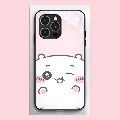 吉伊卡哇新款高清全包防摔玻璃殼