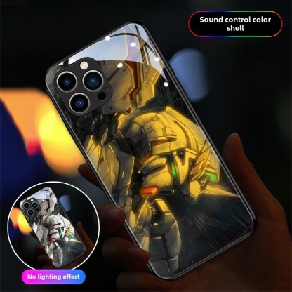 [英文]機動戰士鋼彈來電閃智能發光手機殼