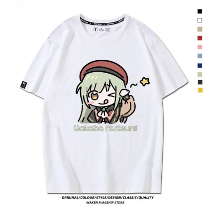 BanG Dream! Ave Mujica 印花短袖T恤