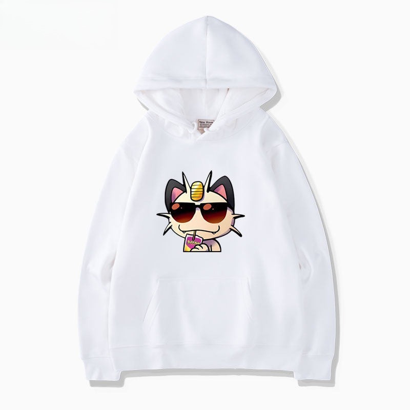 寶可夢火箭隊 聯名衛衣新款 親子情侶裝連帽衛衣