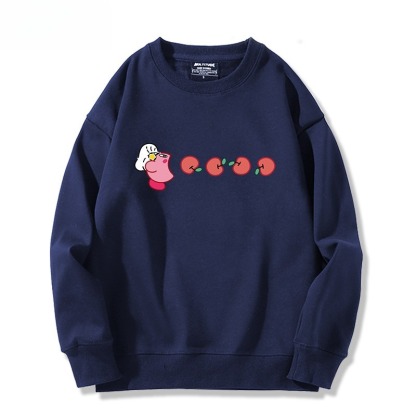 精靈寶可夢星之卡比 聯名親子情侶裝 圓領長袖