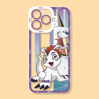 蘋果 系列數碼寶貝天使眼透明防摔軟殼