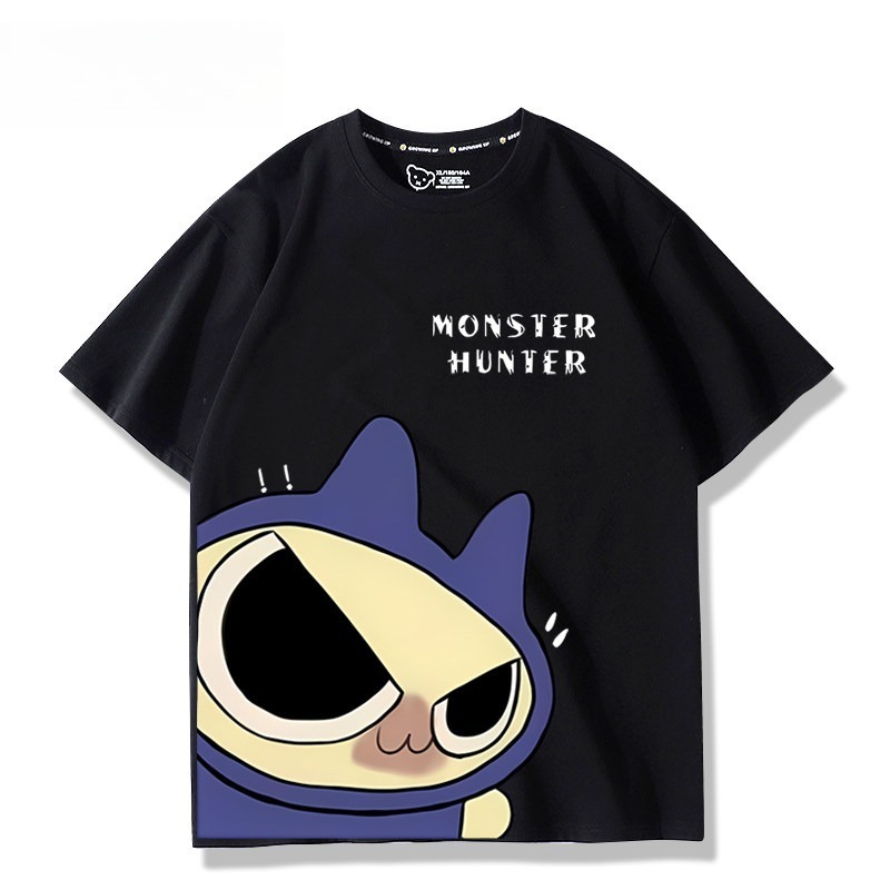 魔物獵人崛起 印花短袖T恤
