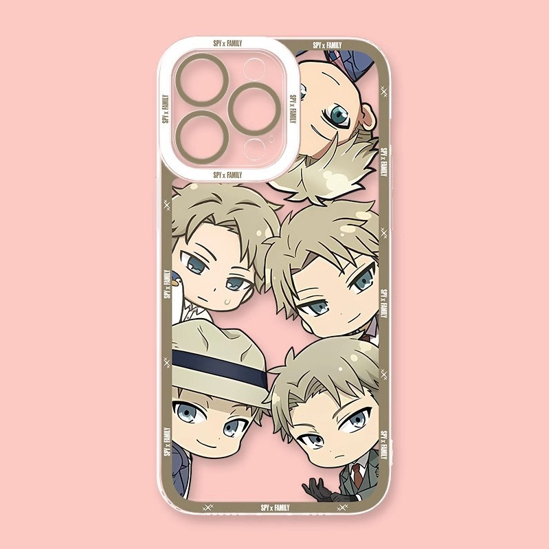 蘋果 系列間諜家家酒天使眼透明防摔軟殼