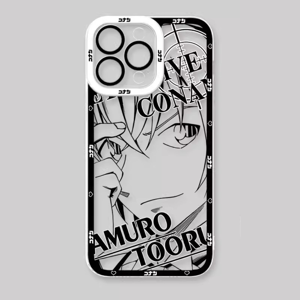 名偵探柯南天使眼透明防摔軟殼